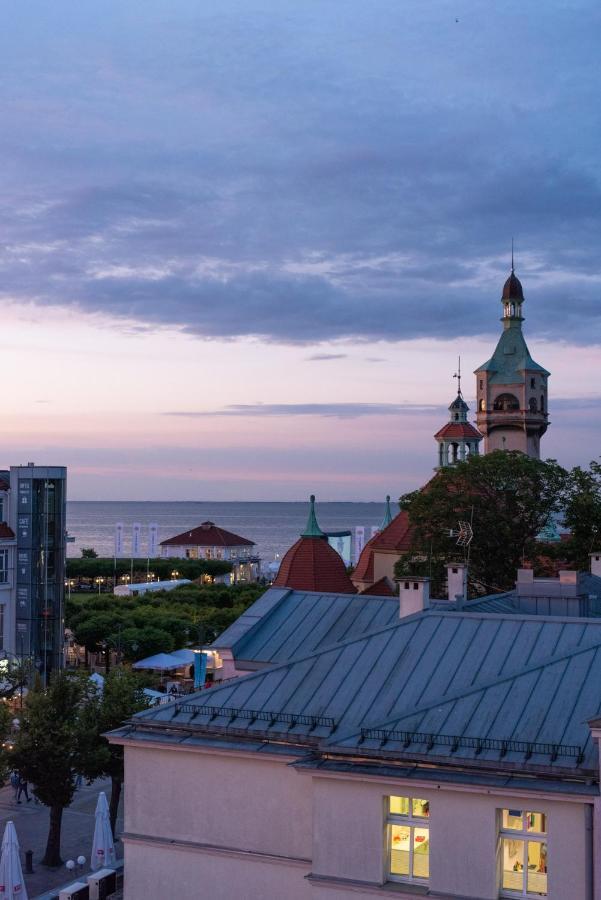 La Rossa Sopot Apartaments Bagian luar foto